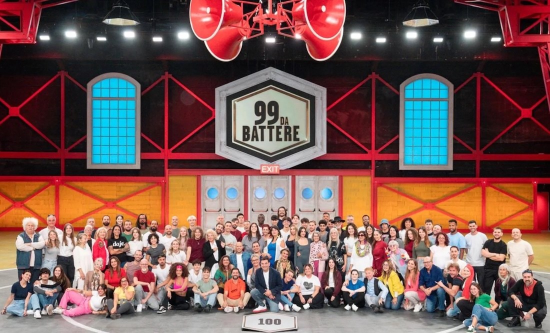 99 da Battere, Italian adaptation of Primitives' game show 99 to Beat, to premiere on Rai 2